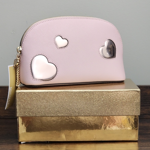 Michael Kors LG Cosmetic Pouch Pink - Picture 1 of 12